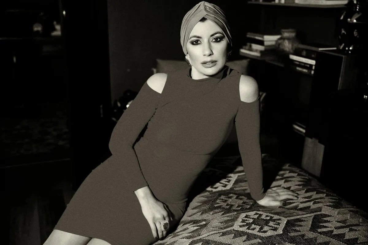 A classic celebrity portrait